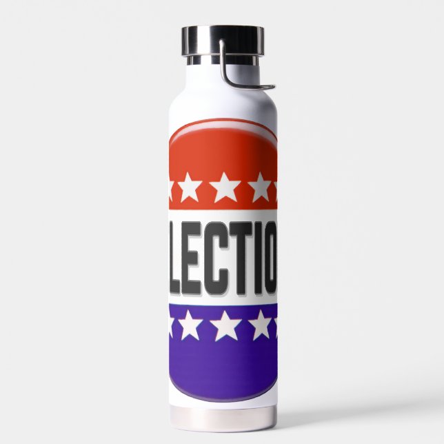 Bouteille D'eau Bouton Élection (Gauche)