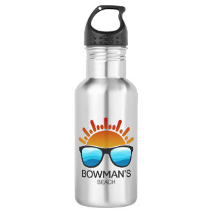 Bouteille D'eau Bowman's Beach Floride Lunettes de soleil