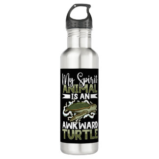 Bouteille D'eau Boxer Tortues tortues de mer Ocean Reptile