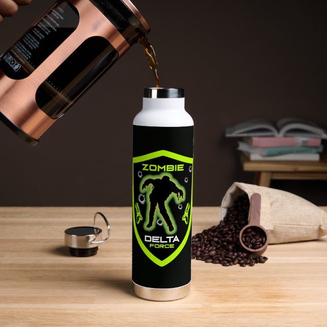Bouteille D'eau Boys Zombie (Café (pivoté))