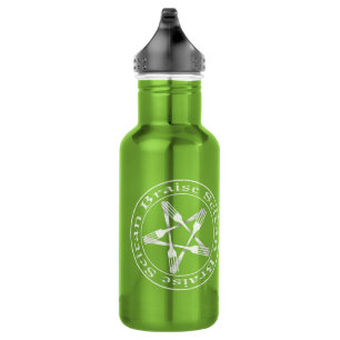 Bouteille D'eau Braise Seitan Vegan Pentagram (light version)
