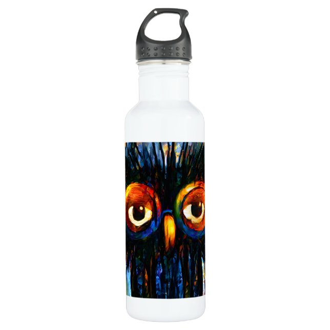 Bouteille D'eau Brilliant and Wise Owl (Devant)