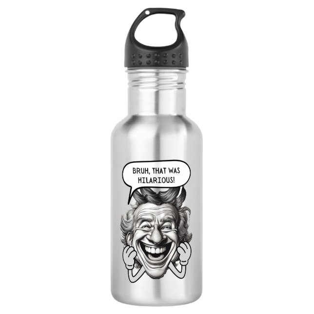 Bouteille D'eau Bruh Qui Était Hilariant (Devant)