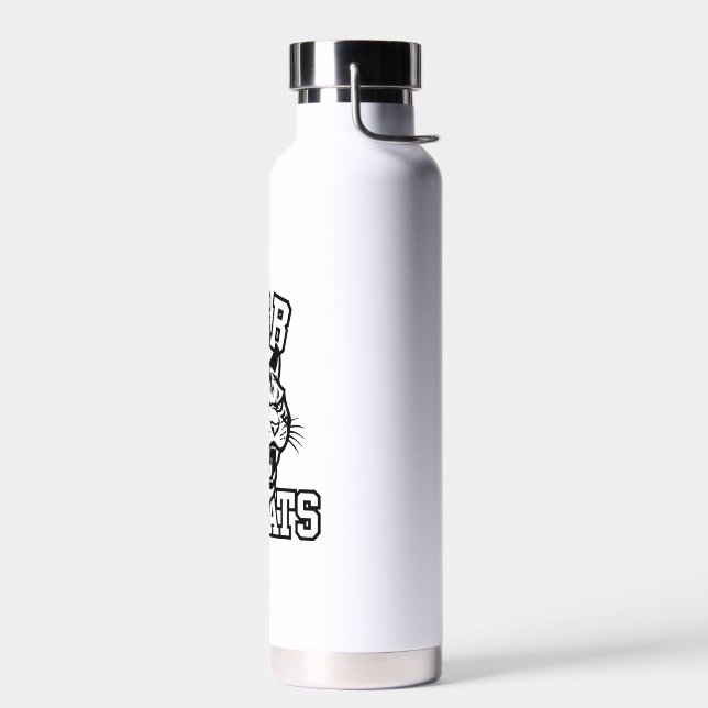 Bouteille d'eau Bruno isolée (Gauche)