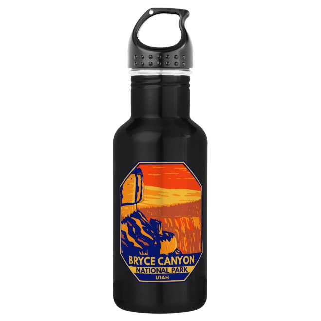 Bouteille D'eau Bryce Canyon National Park Utah Inspiration Point (Devant)