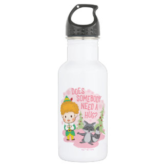Bouteille D'eau Buddy l'Elfe Quelqu'un a besoin d'un câlin ?