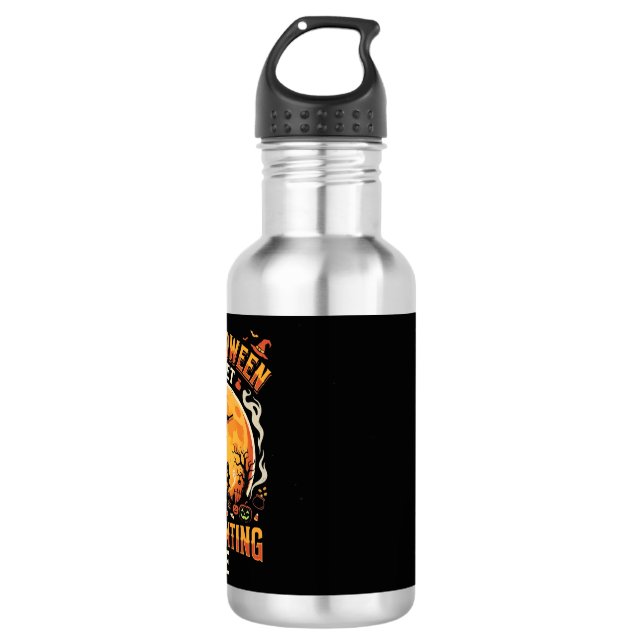 Bouteille D'eau Budget de frisson d'Halloween (Devant)