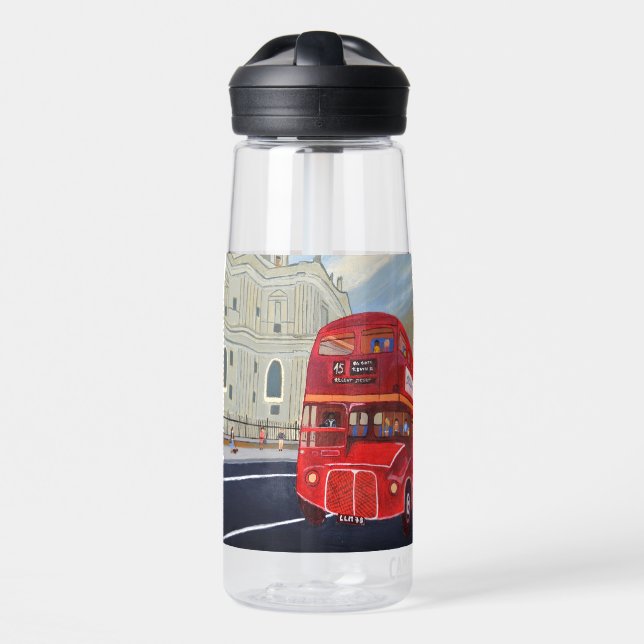 Bouteille D'eau Bus Rouge de Londres  (Avant)