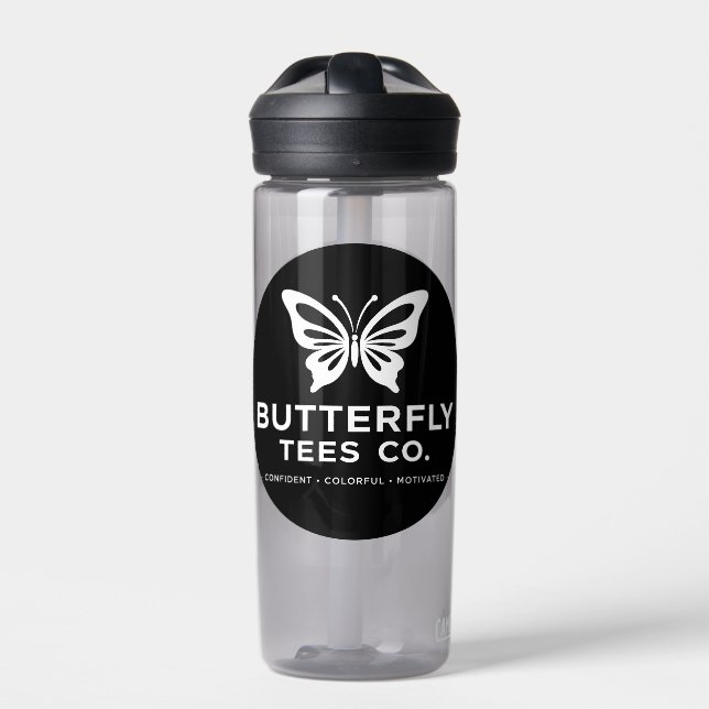 Bouteille D'eau Butterfly Tees Co. 0047688-BT (Extérieur)