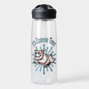 Bouteille D'eau C’est Zoomie Time Bulldog