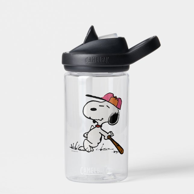 Bouteille D'eau cacahuètes | Snoopy at Bat (Gauche)