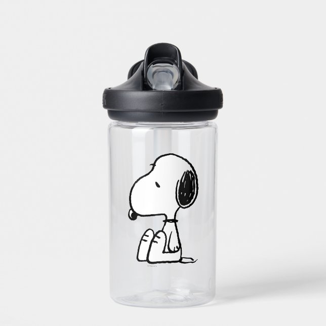 Bouteille D'eau cacahuètes | Snoopy En Bas (Avant)
