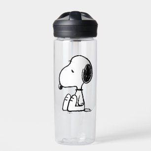 Bouteille D'eau cacahuètes   Snoopy En Bas