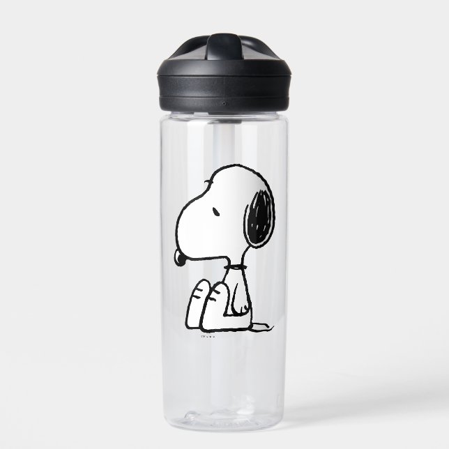 Bouteille D'eau cacahuètes | Snoopy En Bas (Extérieur)