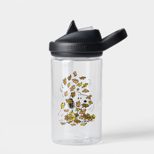Bouteille D'eau cacahuètes Snoopy Pile de Feuilles