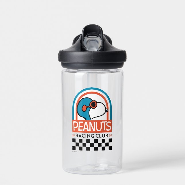 Bouteille D'eau cacahuètes | Snoopy Racing Club (Avant)