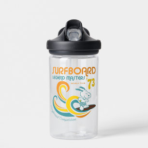 Bouteille D'eau cacahuètes Snoopy Surboard Longboard Competition