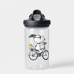 Bouteille D'eau cacahuètes Vélo Snoopy & Woodstock