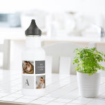 Bouteille D'eau Cadeau Collage familial personnalisé<br><div class="desc">Voici notre magnifique Collage Photo à thème gris, le cadeau familial ultime qui capture des souvenirs chéris de façon personnalisée et élégante. Ce collage soigneusement travaillé présente les beaux moments et les liens partagés au sein de votre famille, ce qui en fait un cadeau vraiment spécial et sincère. Avec son...</div>