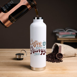 Bouteille D'eau Cadeau de café pour un jour pour un amateur de caf
