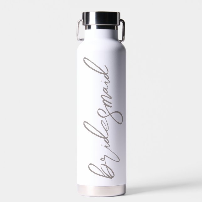 Bouteille D'eau Cadeau de demoiselle d'honneur (Avant)