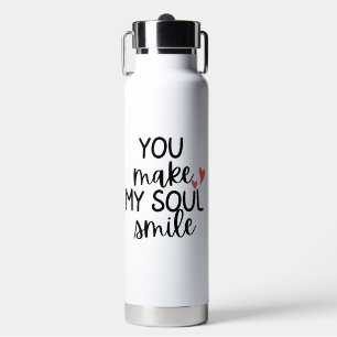Bouteille D'eau Cadeau de la Saint-Valentin 'Vous faites sourire m