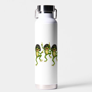 Bouteille d'eau cadeau drôle de grenouille avec co