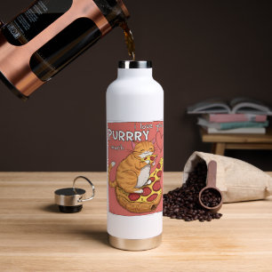 Bouteille D'eau Cadeau drôle pour amateur de chats Je t'aime beauc