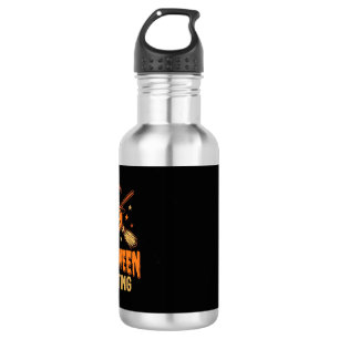 Bouteille D'eau Cadeau Halloween Sorcière Citrouille Design Vintag