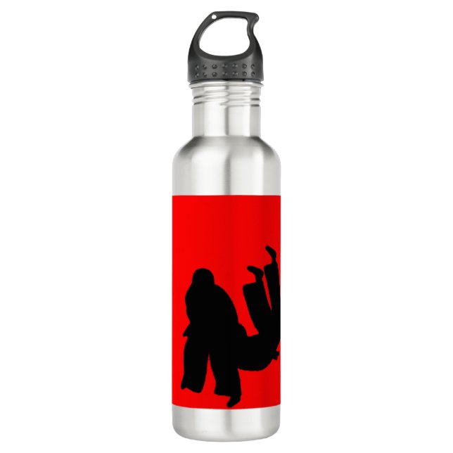 Bouteille D'eau cadeau Judo (Devant)