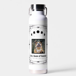 Bouteille D'eau Cadeau Personnalisé Drôle pour Amateur de Chien Ph