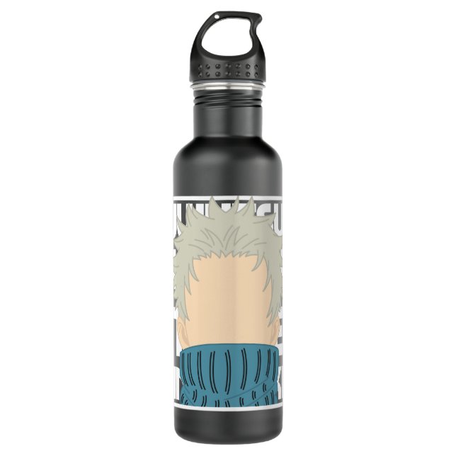 Bouteille D'eau Cadeau Pour Femmes Inumaki Manga Toge Mignonne Gif (Devant)