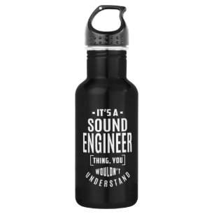 Bouteille D'eau Cadeau pour ingénieur du son