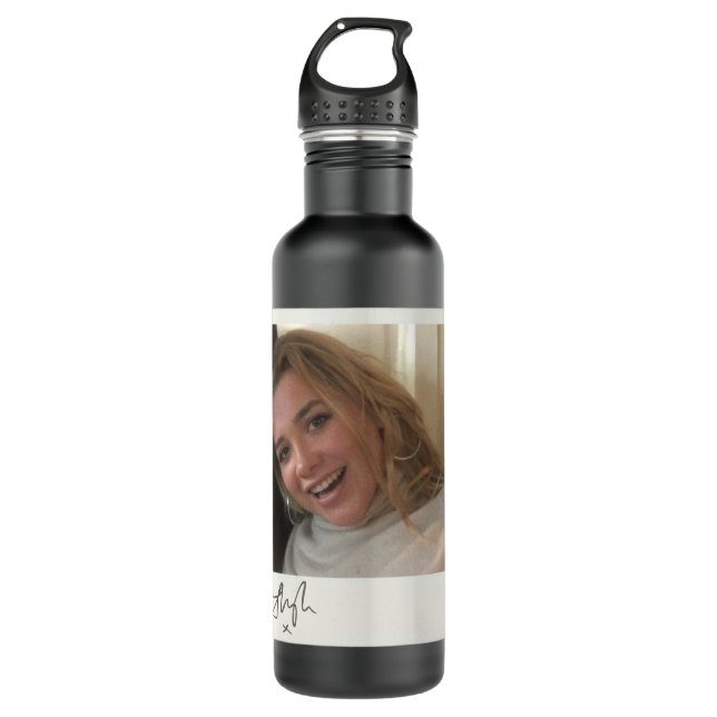 Bouteille D'eau Cadeau Pour Les Hommes Ne S'Inquiètent Psychologiq (Devant)