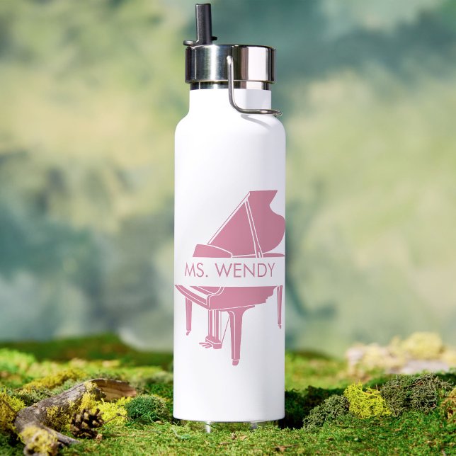 Bouteille D'eau Cadeau pour professeur de piano Piano à queue (Créateur téléchargé)