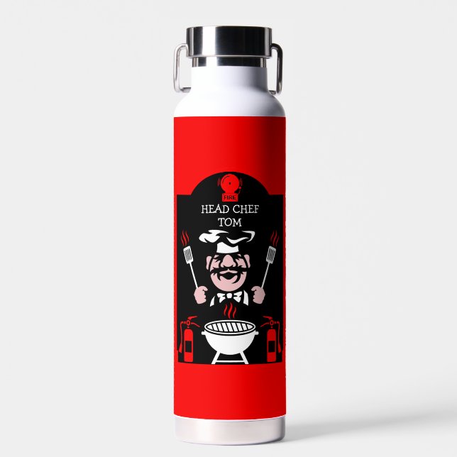 Bouteille D'eau Cadeau professionnel Cook (Avant)