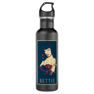 Bouteille D'eau Cadeaux D'Anniversaire Illustration Pop Art Bettie