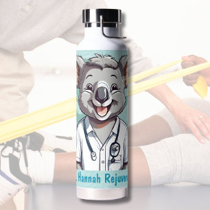 Bouteille D'eau Cadeaux de Cute Koala pour les médecins physiothér