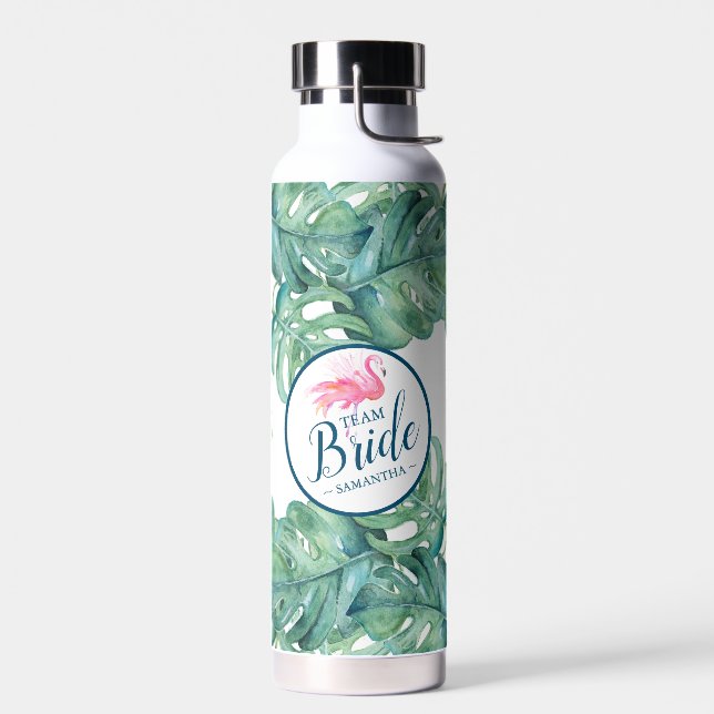 Bouteille D'eau Cadeaux de soirée de fiançailles Thème Tropical (Gauche)