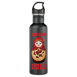 Bouteille D'eau Cadeaux Idea Matryoshka Poupée Unisex Russie Touri