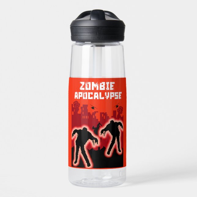 Bouteille D'eau Cadeaux Zombie Apocalypse (Avant)