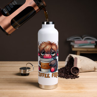 Bouteille D'eau Café d'abord