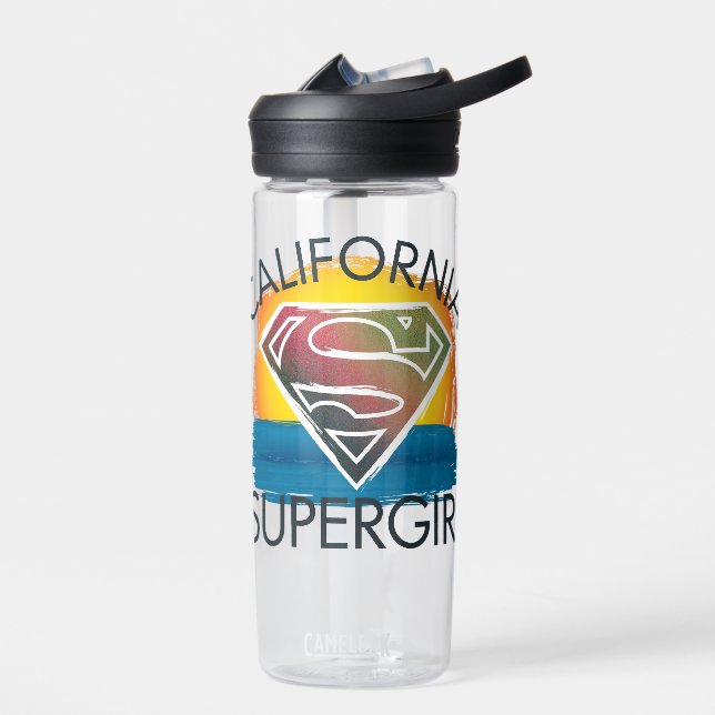 Bouteille D'eau California Supergirl Sunset Graphic (Gauche)