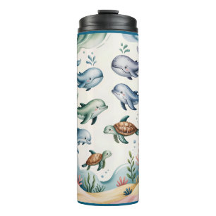 Bouteille d'eau Calmante Océan Gentil Baleine Daup