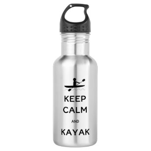 Bouteille D'eau Calme et Kayak