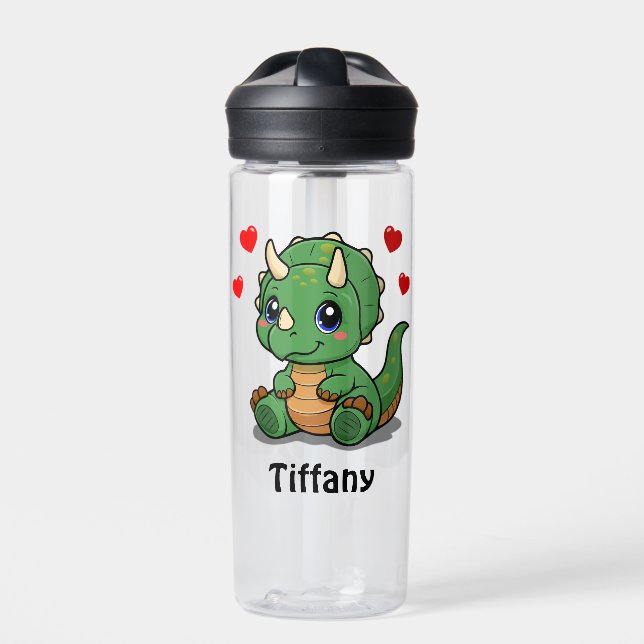 Bouteille d'eau CamelBak Dinosaure Mignon – Ajoute (Extérieur)
