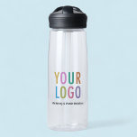 Bouteille d'eau CamelBak® Eddy®  Logo personnalisé<br><div class="desc">Personnalisez facilement cette bouteille d'eau en plastique CamelBak® Eddy® avec le logo de votre entreprise, le slogan, le nom du destinataire ou tout autre texte personnalisé. Il a une poignée, et il est étanche, le lave-vaisselle coffre, et fait avec 50% de plastique recyclé BPA, BPS & BPF Free. Encourager l'utilisation...</div>