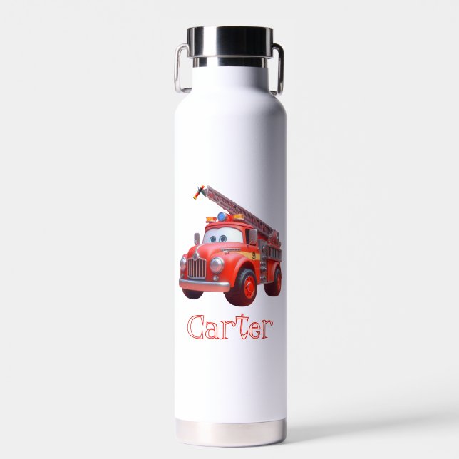 Bouteille D'eau Camion feu mou (Avant)