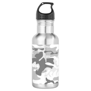 Bouteille D'eau Camouflage neige gris hiver, Militaire, Armée