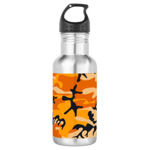 Bouteille D'eau Camouflage orange, Militaire, Armée